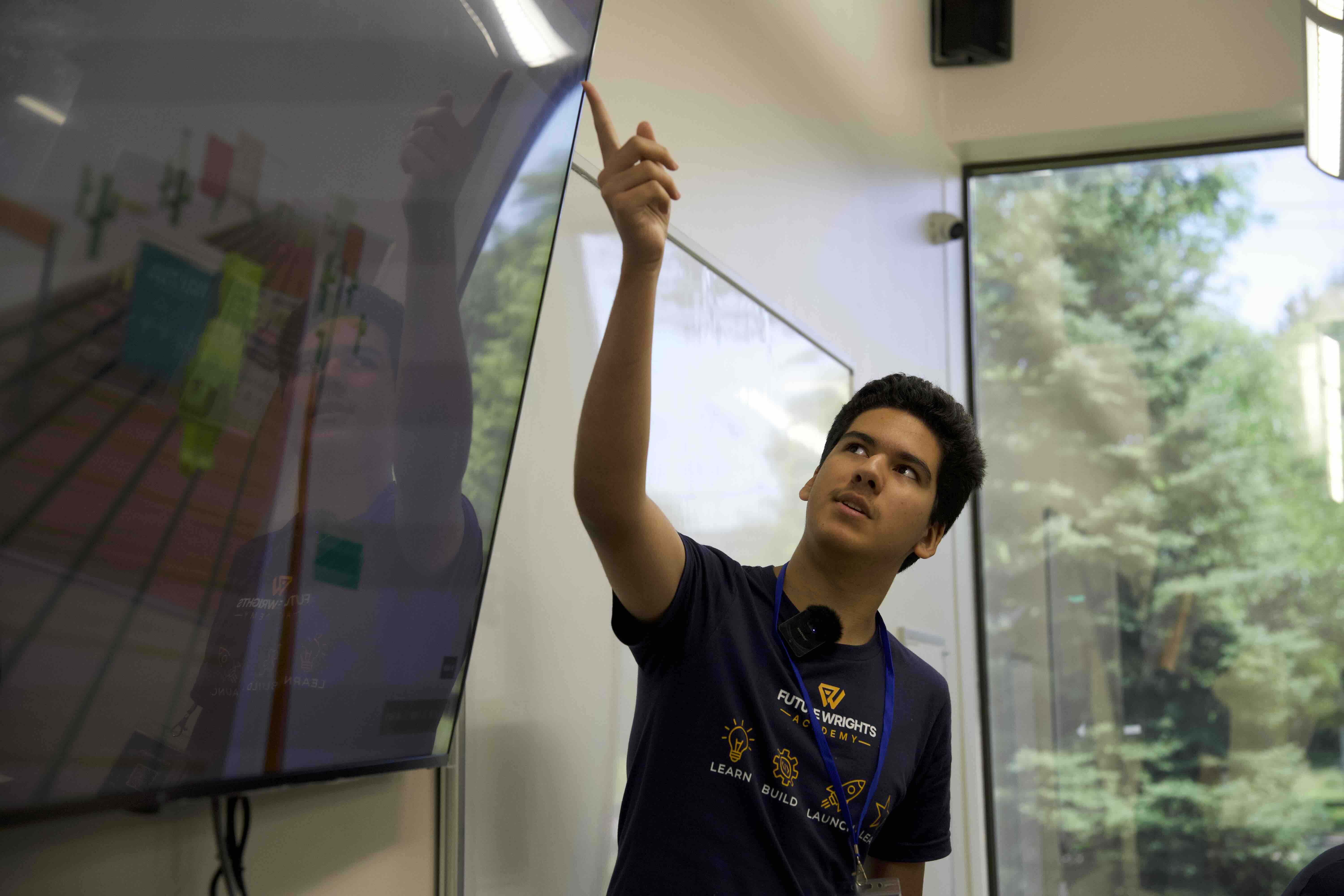 Students presenting their work during the Summer 2026 bootcamp