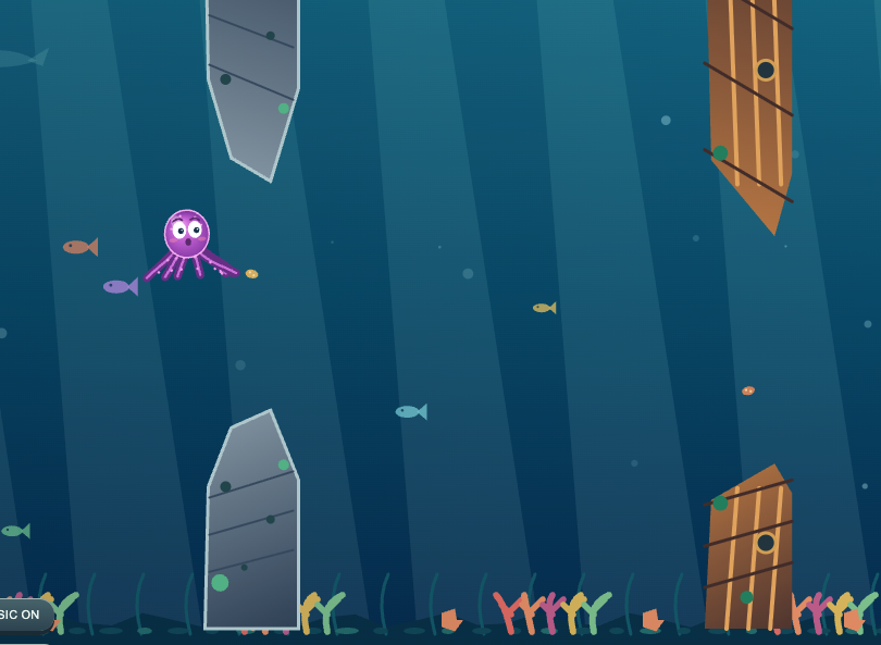 OctoDrift game screenshot